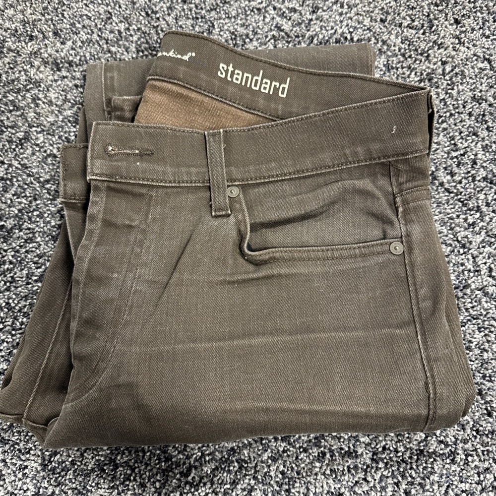 7 for All Mankind Men's Jeans 34 X 34 Straight Leg Brown Jeans